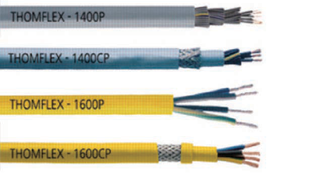 Flexible control cables-THOMFLEX(PUR)